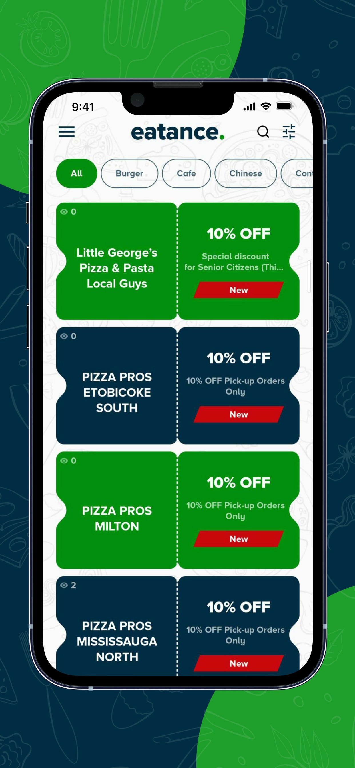 Media Ứng dụng thị trường phiếu giảm giá ăn - Ứng dụng Coupons Eatance - Khám phá các ưu đãi và giảm giá ngon 7