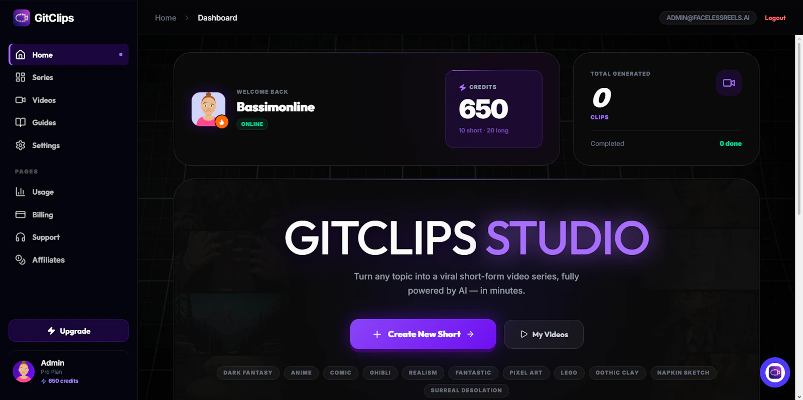 GitClips  screenshot 2