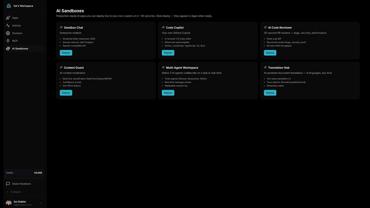 AI Agent GPU Sandboxes  gallery image