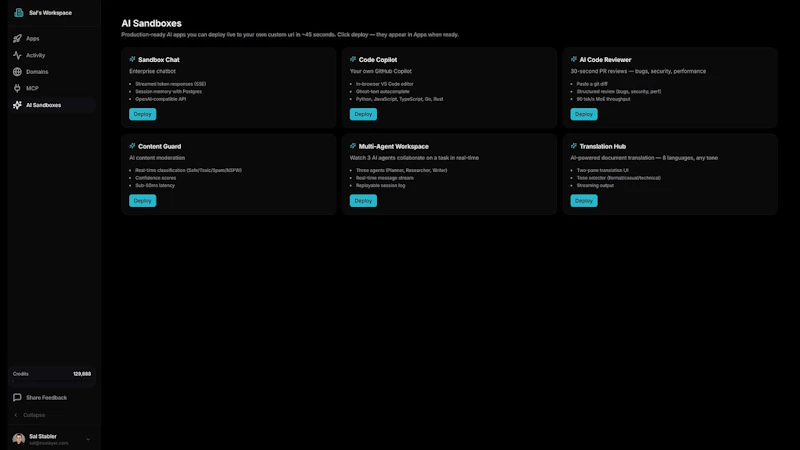 AI Agent GPU Sandboxes  screenshot 1 (video preview)