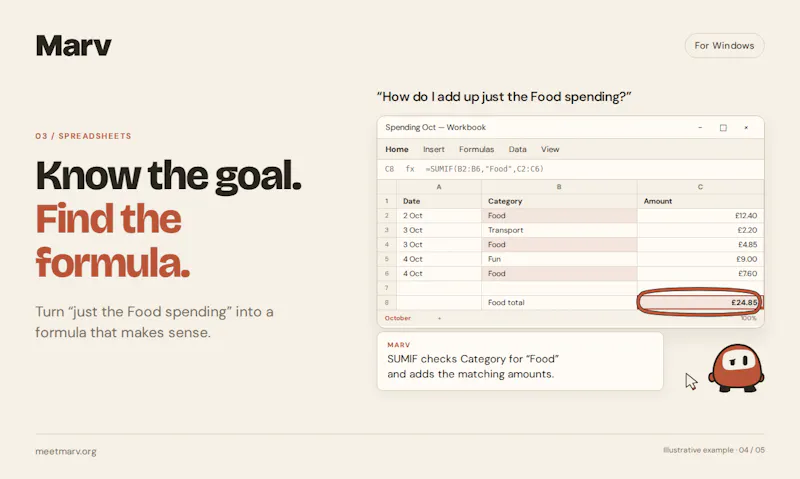 Marv screenshot 3
