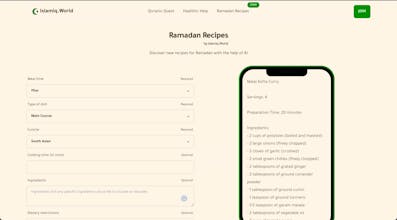 Ramadan Recipes by Islamiq.world gallery image