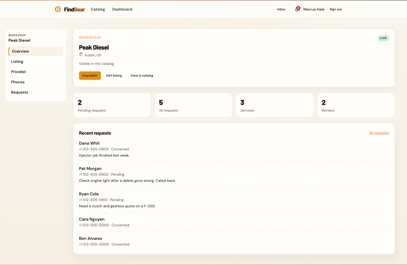 FindGear screenshot 3