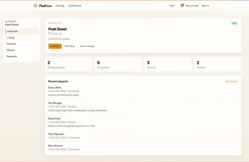 FindGear screenshot 3