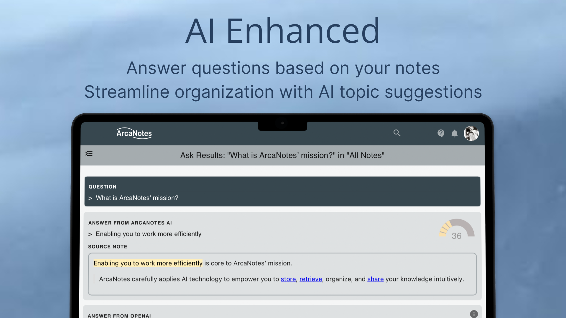 ArcaNotes gallery image