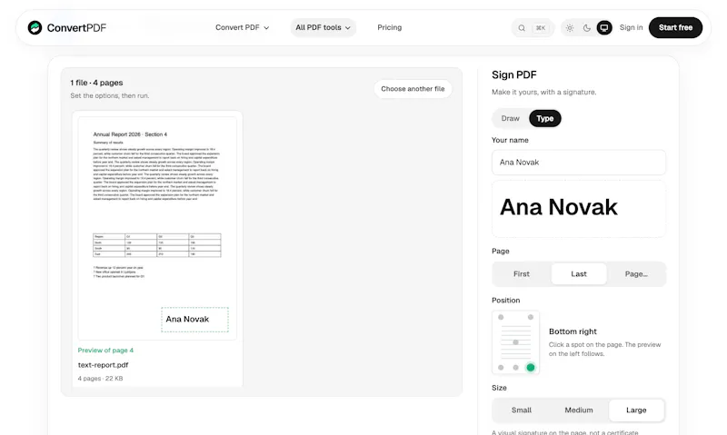 ConvertPDF screenshot 6