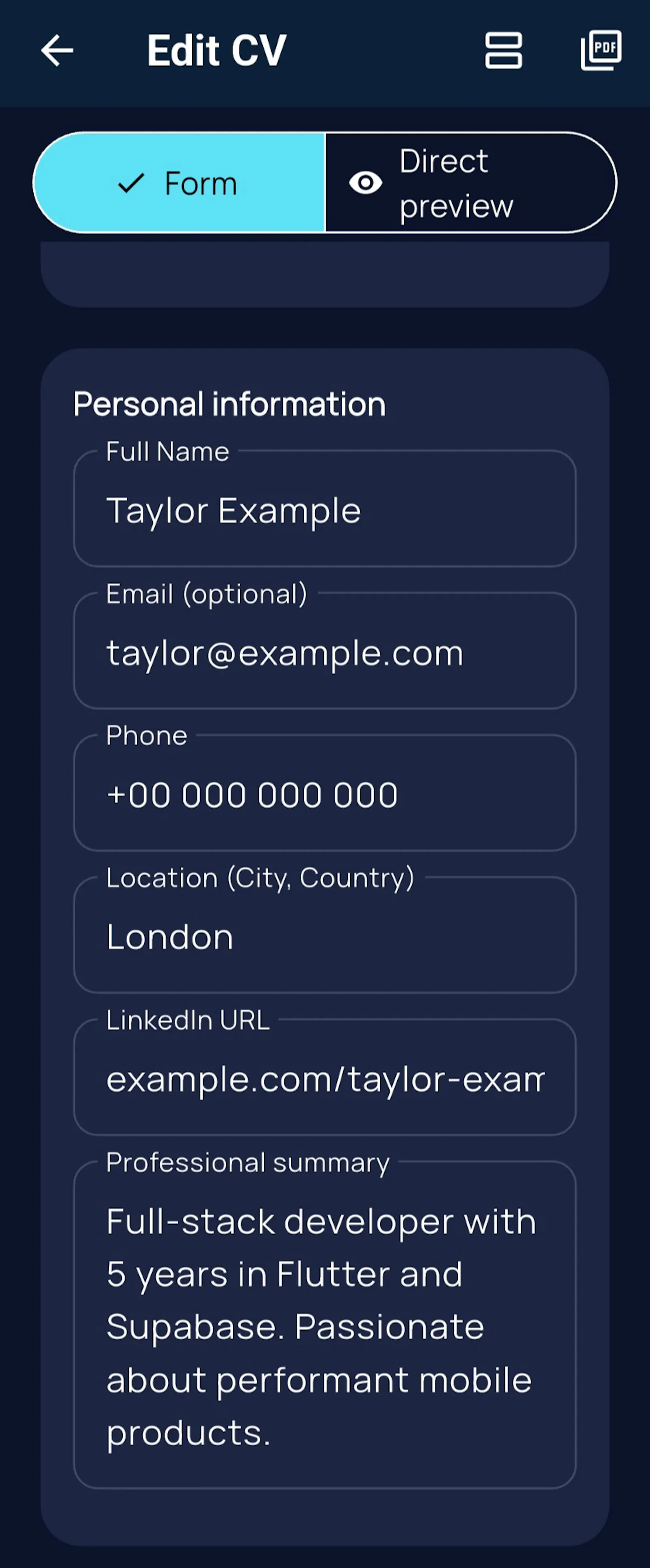 HireSnap — AI Resume & CV Builder screenshot 9