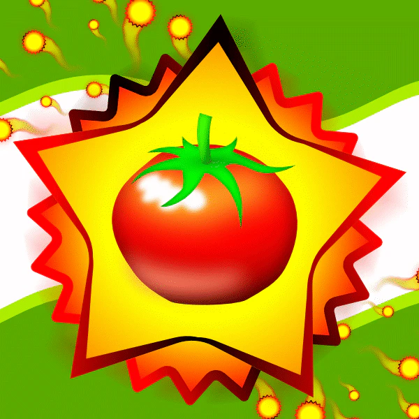Heirloom Rotten Tomatoes logo