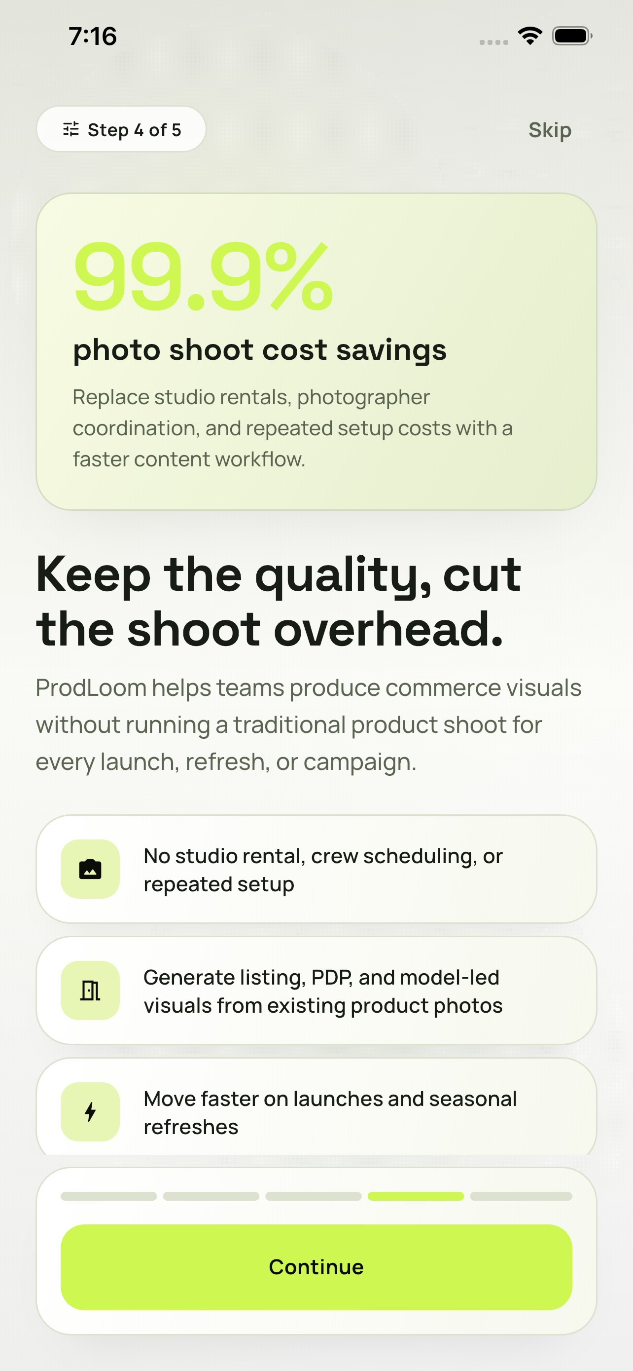 ProdLoom: AI Product Photos gallery image