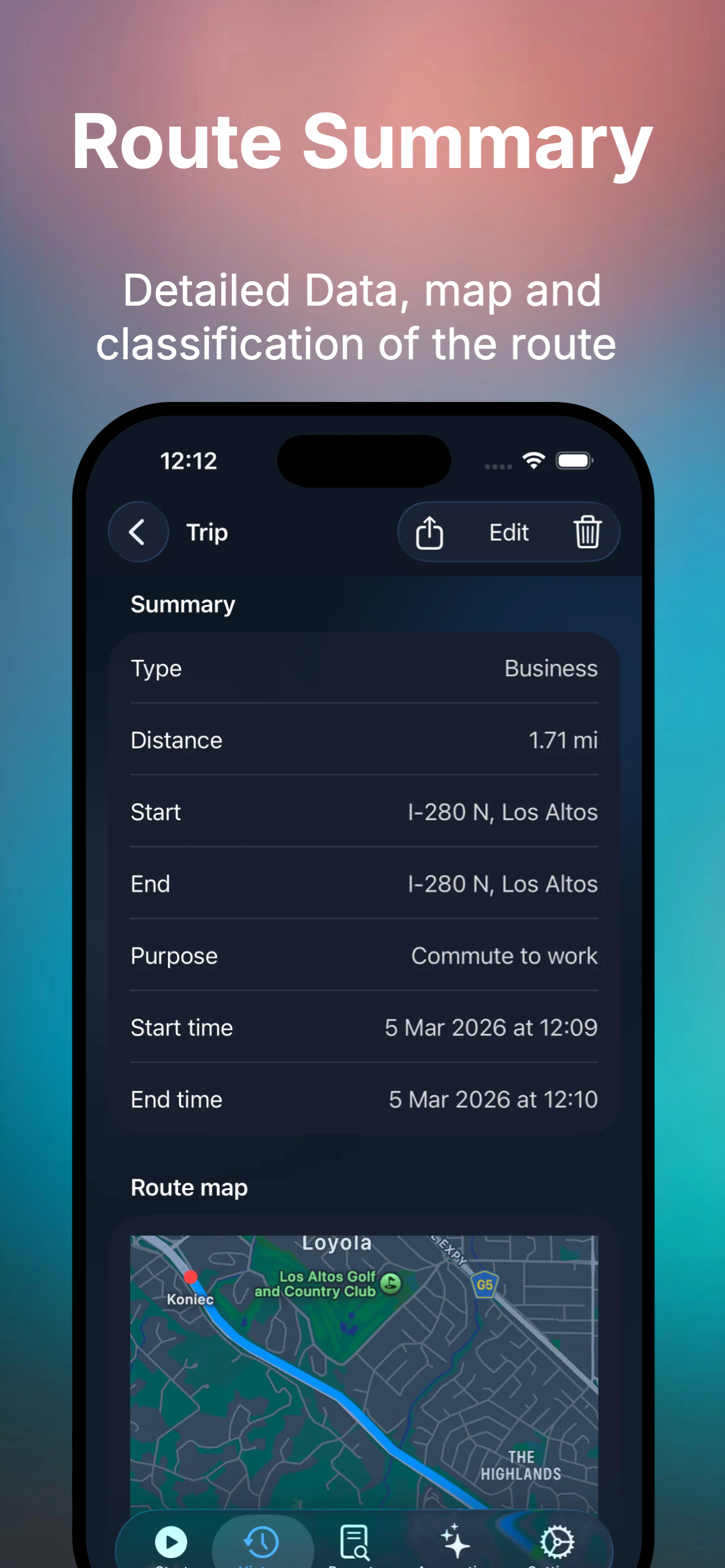 ExpenseTrail: Mileage Tracker gallery image