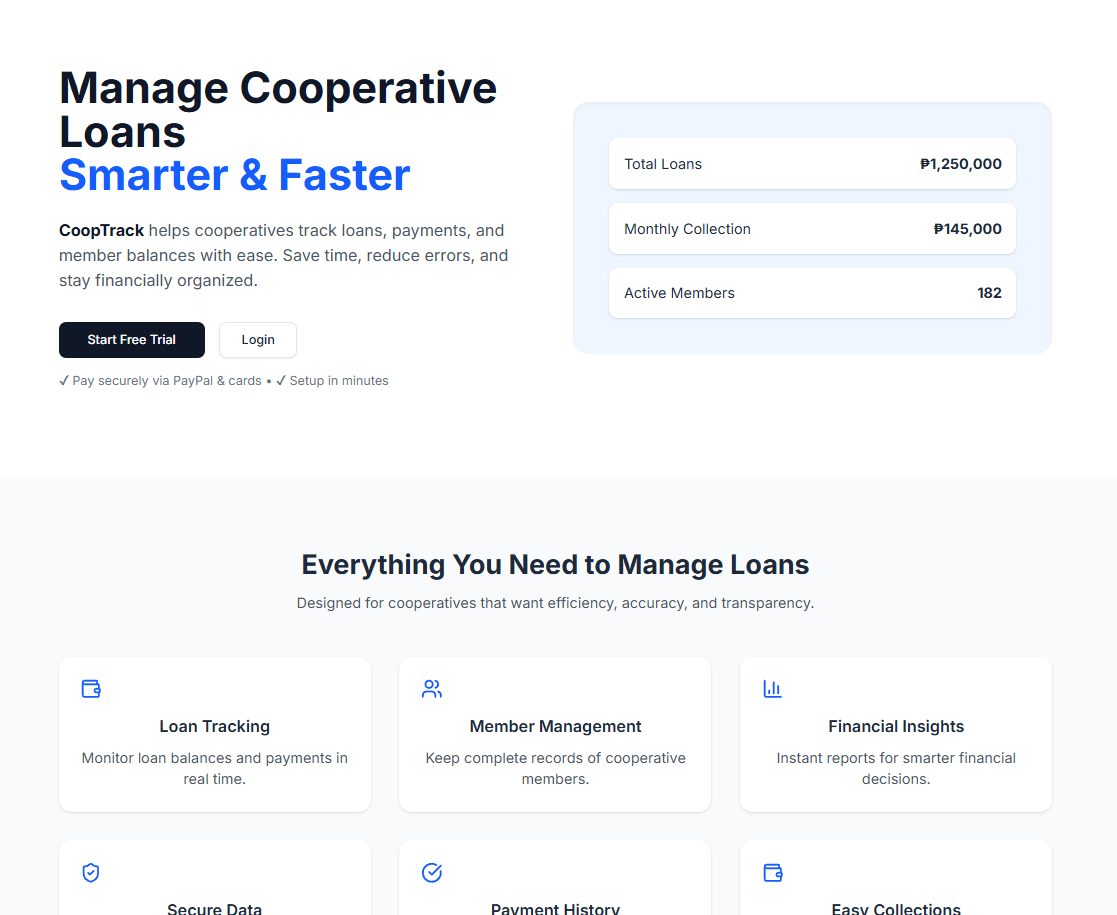 CoopTrack gallery image