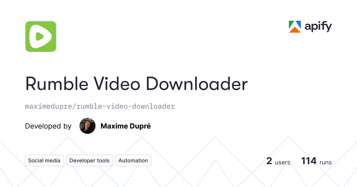 Rumble Video Downloader gallery image