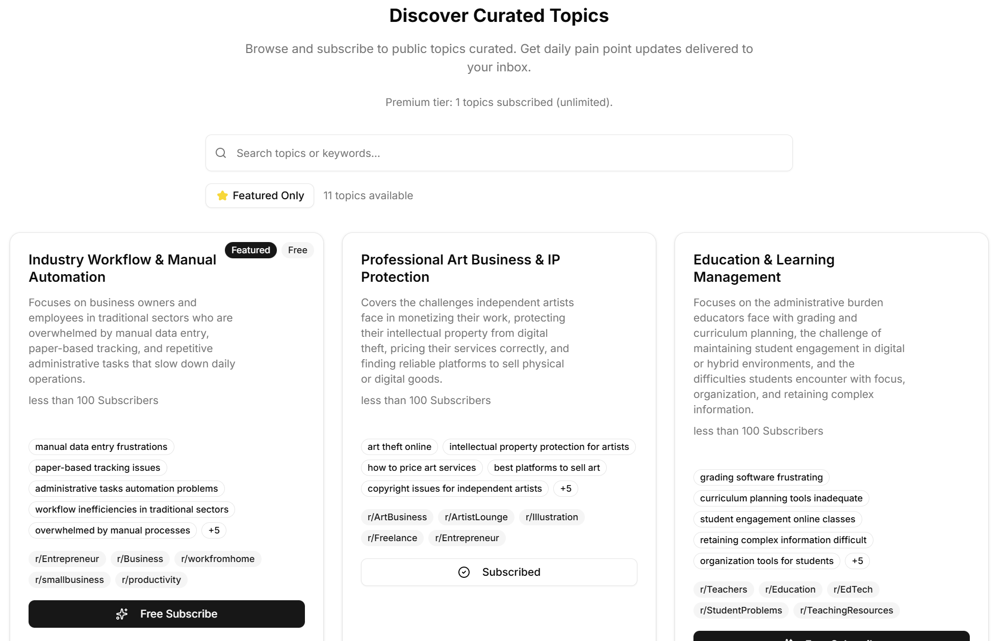 Nichestarter.ai gallery image