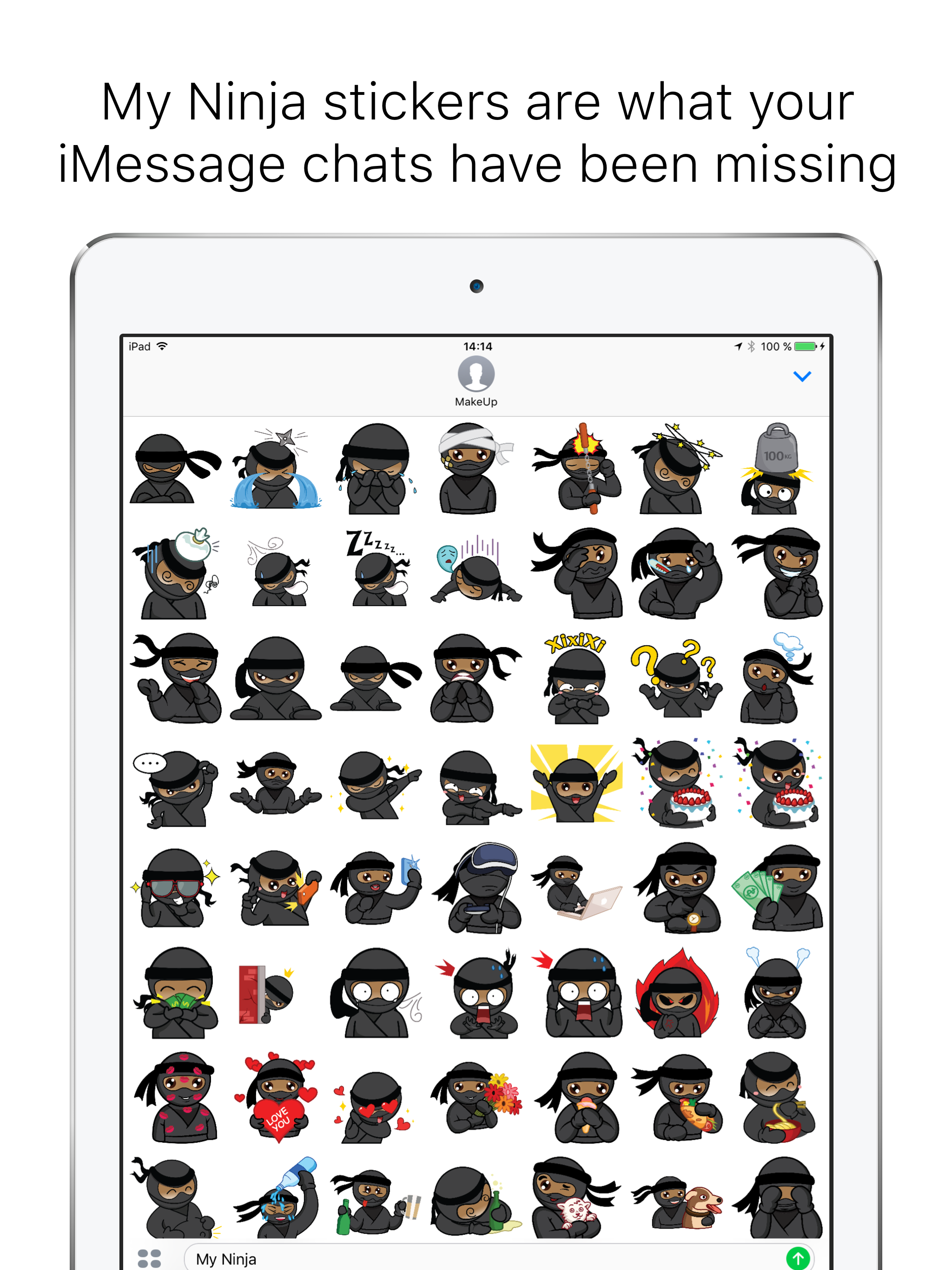 My Ninja Stickers Pack gallery image