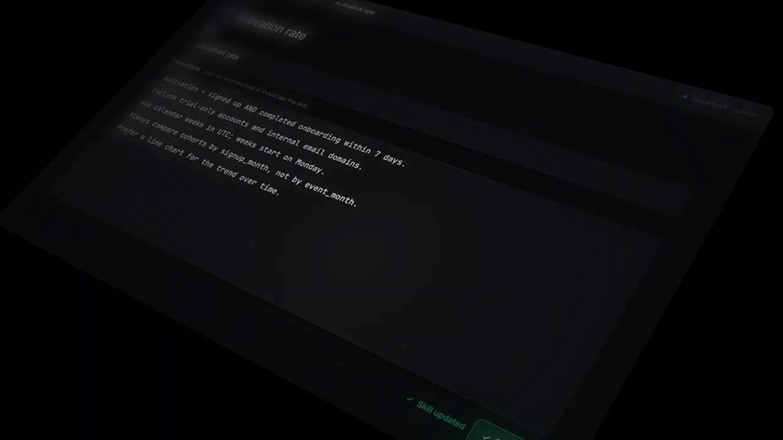 Basedash Skills screenshot 1 (video preview)