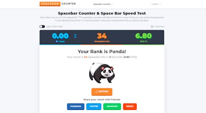 Spacebar Counter gallery image