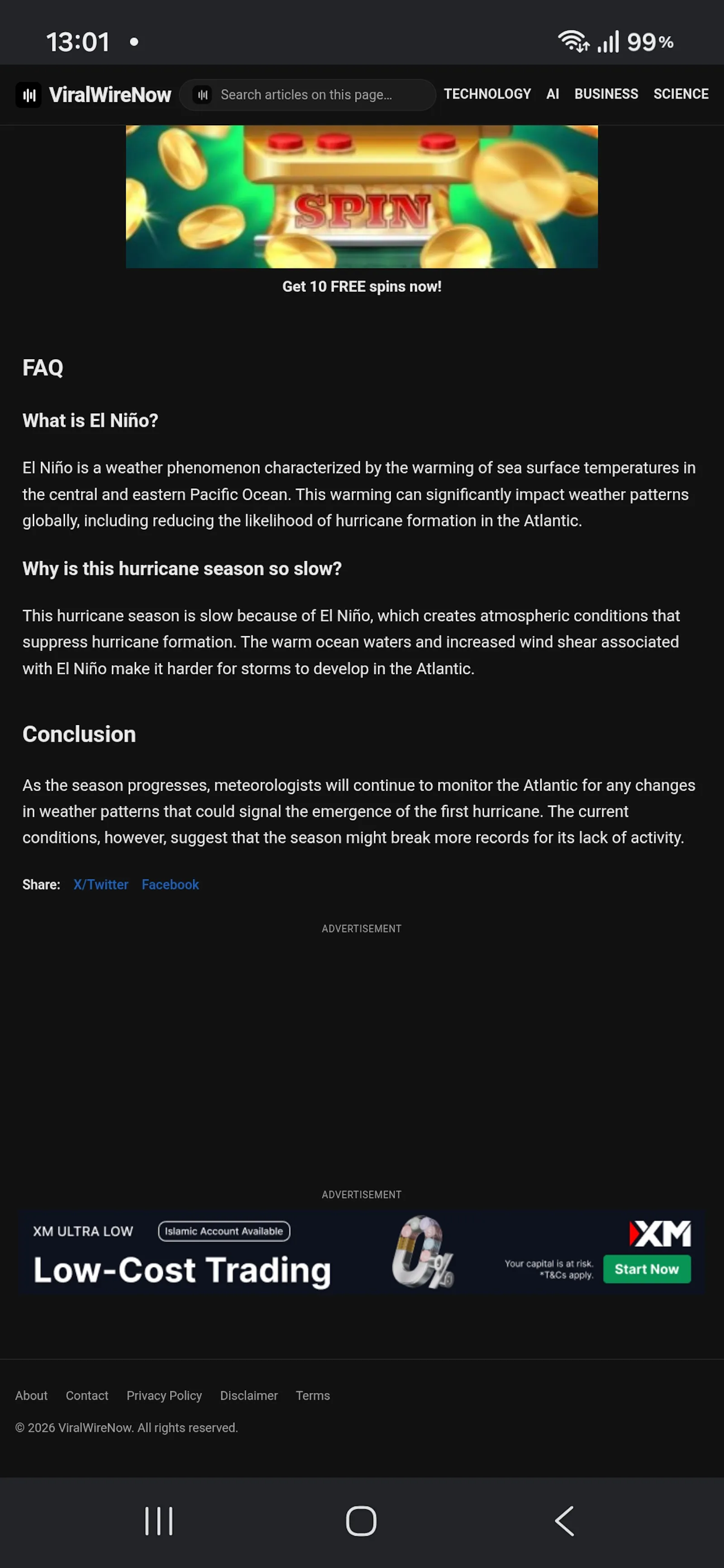 ViralWireNow screenshot 2