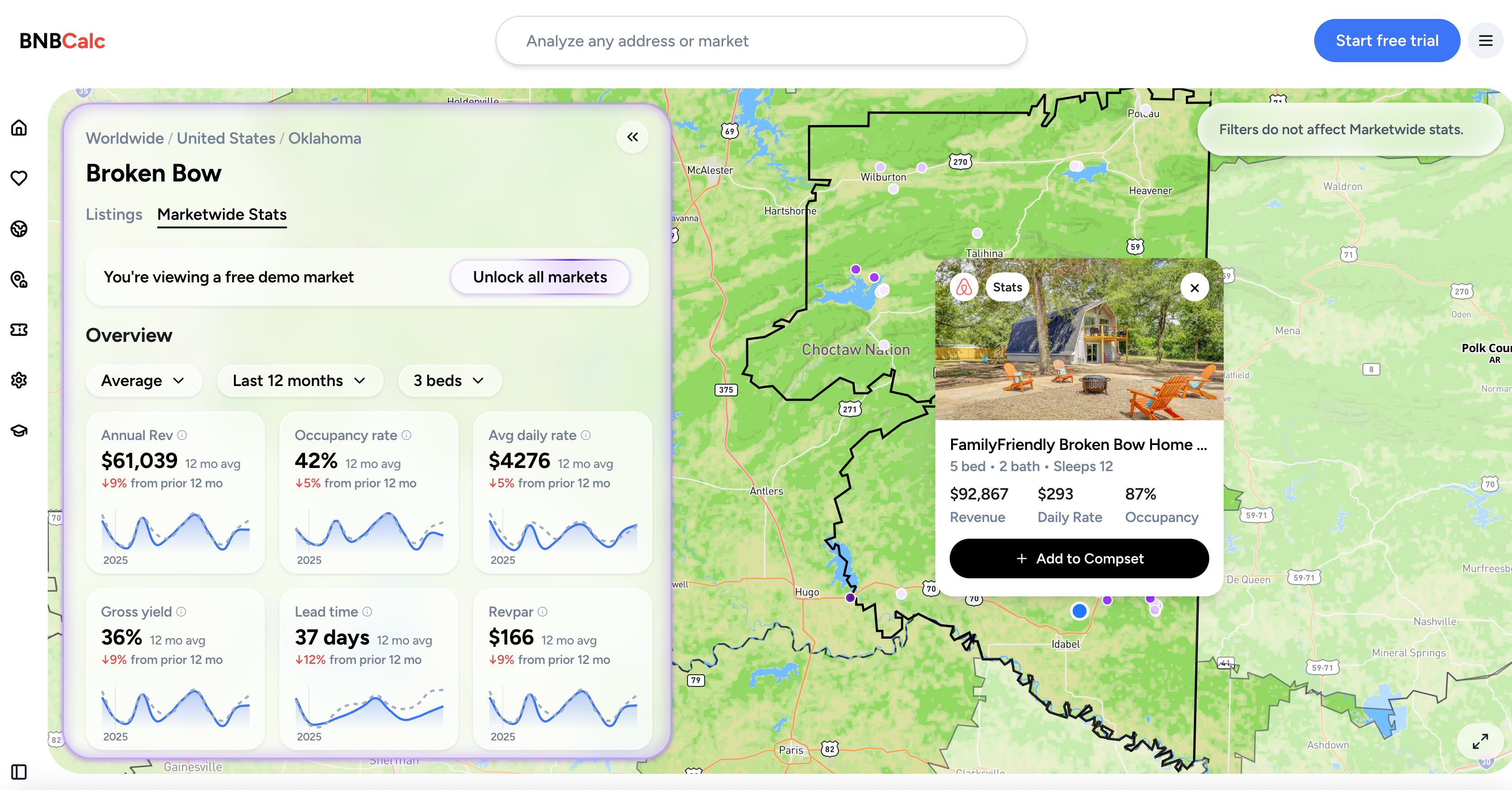 BNBCalc Markets gallery image
