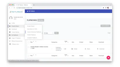 TNC PDF FlipBook Shopify APP gallery image