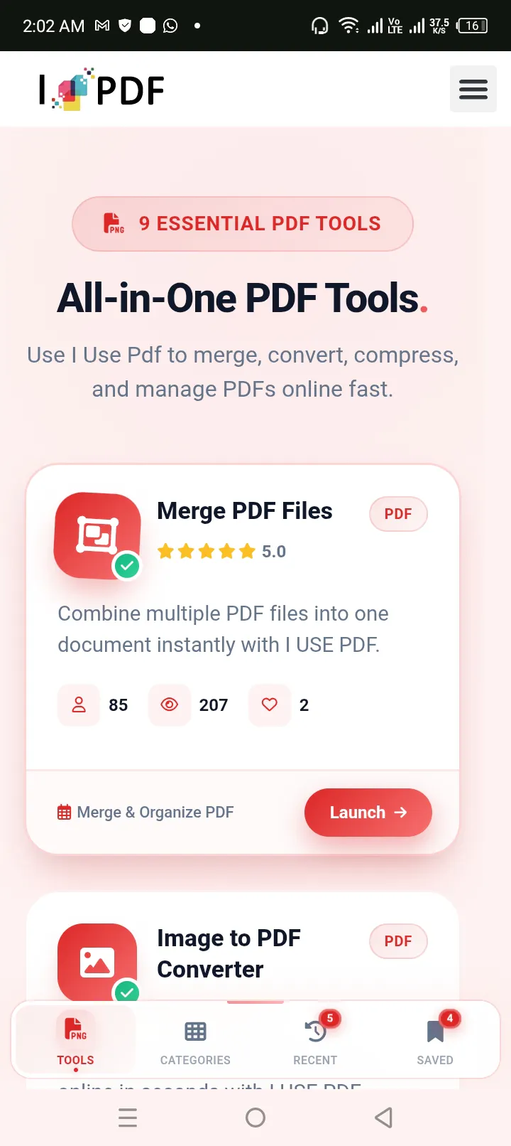 I USE PDF - All-in-One PDF Toolkit gallery image