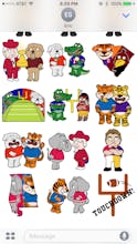 Rivalry Stickers: College Football gallery image