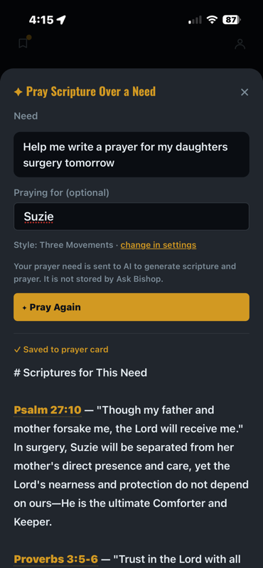 Askbishop.App gallery image