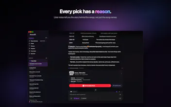 Beyond25: AI Playlist Curator gallery image