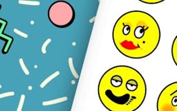 Retro Emoticons - iOS Stickers media 2