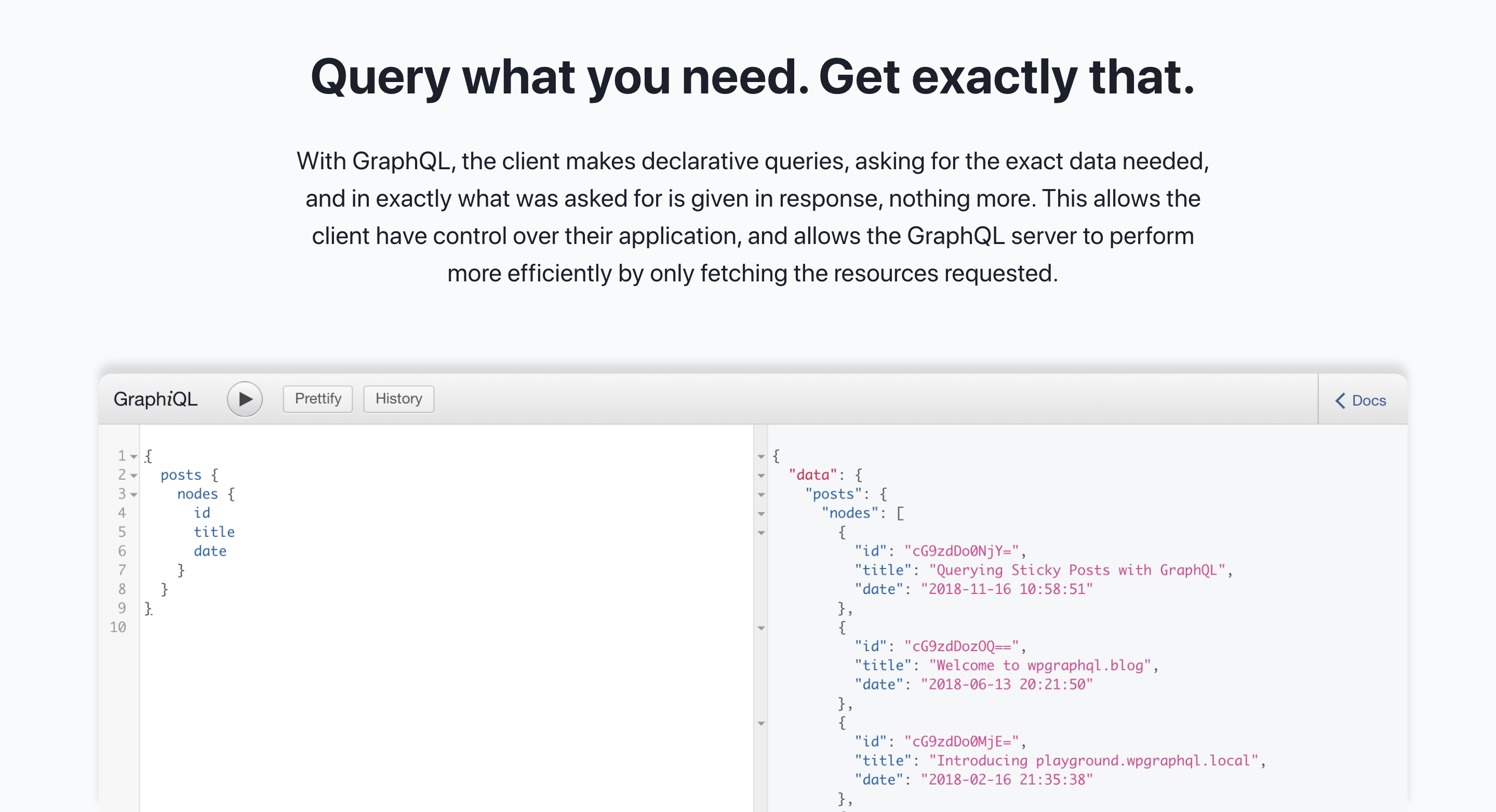 WPGraphQL gallery image