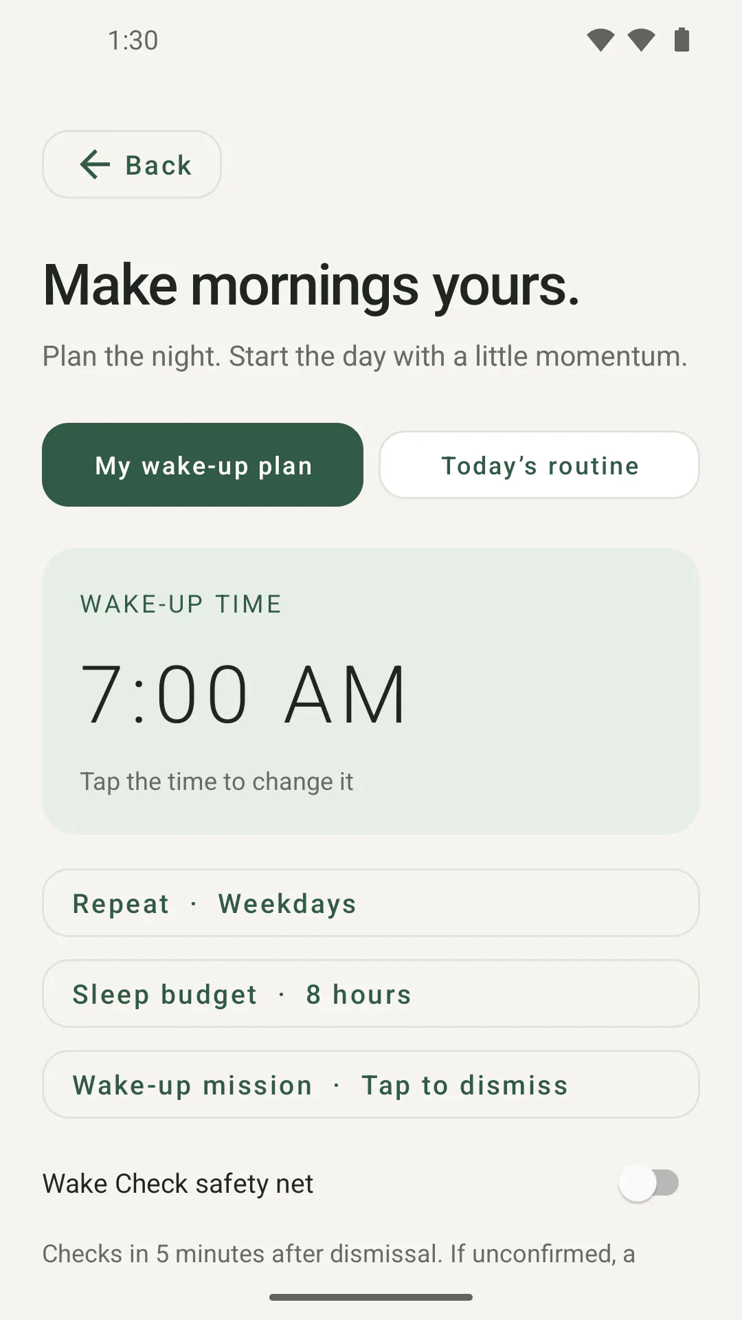 Wake Me - AI Alarm Planner gallery image