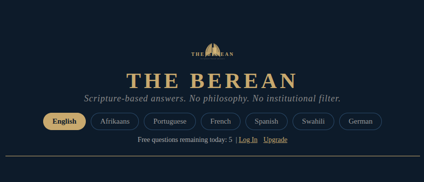 The Berean gallery image