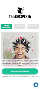 ThinkDeeper.ai - Tell Your Story!