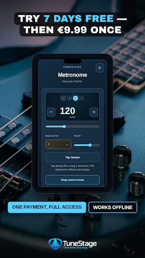 TuneStage: Guitar & Bass Tuner gallery image
