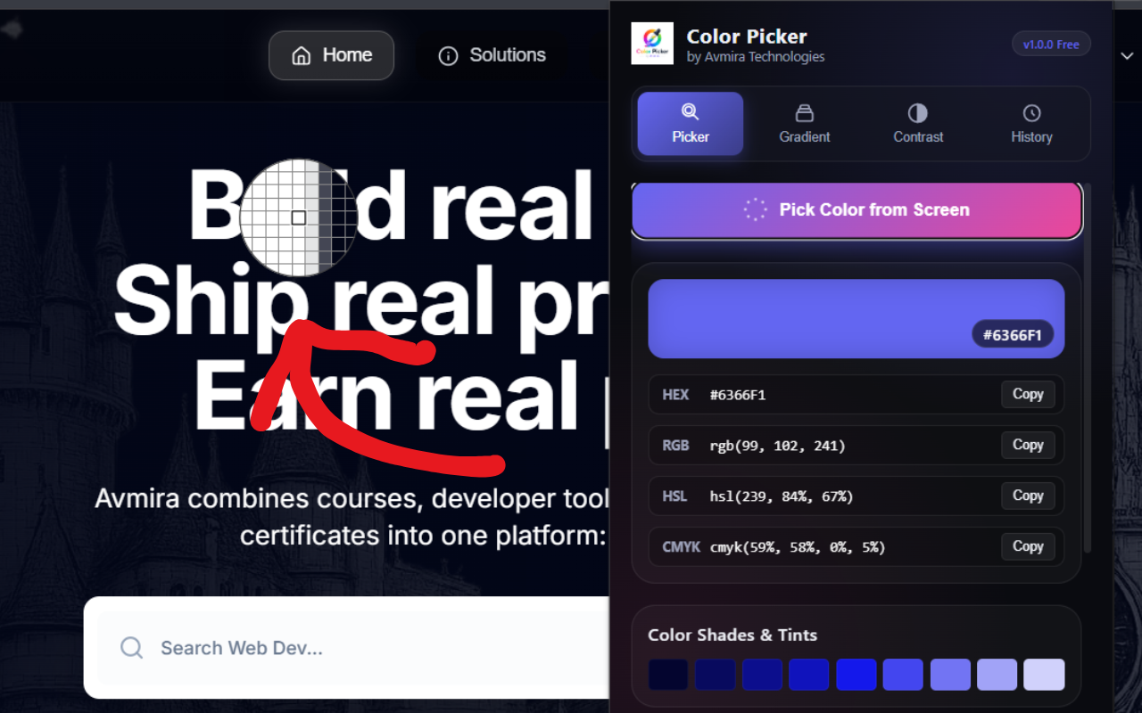 Color Picker by Avmira gallery image