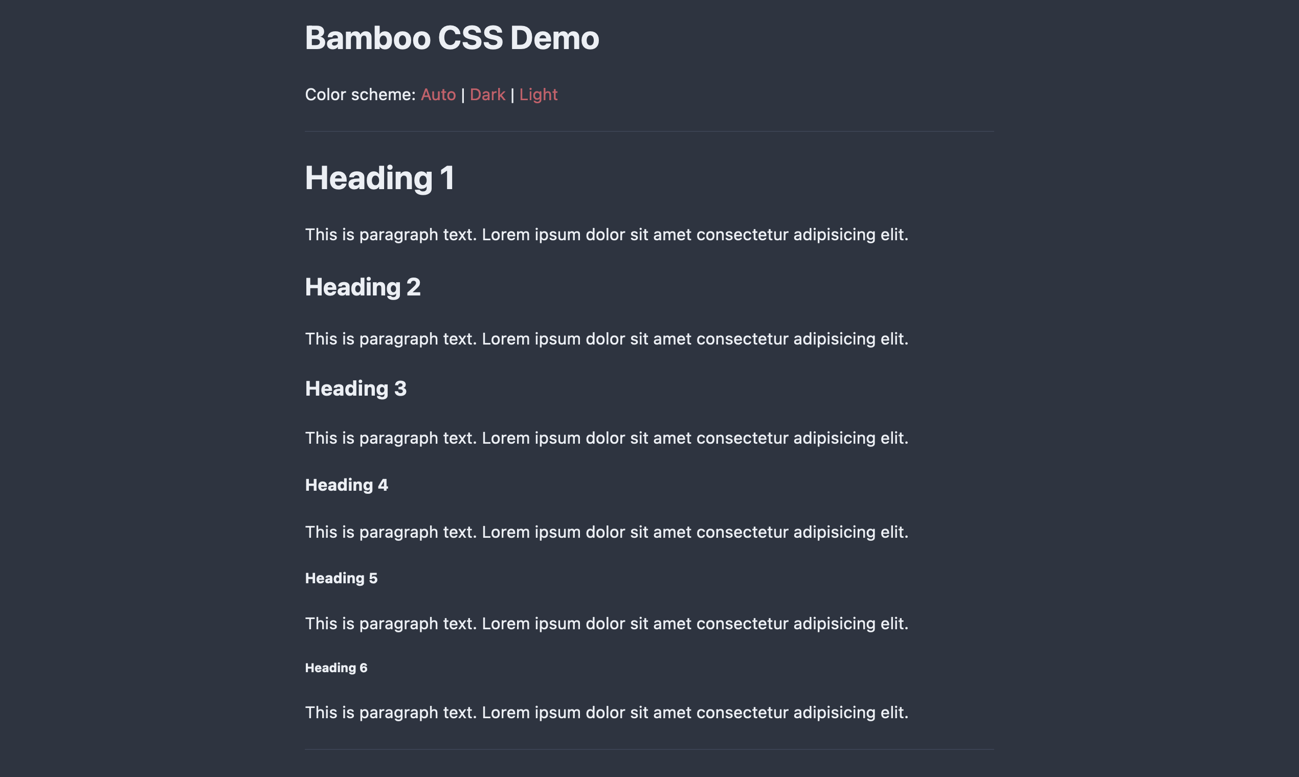 Bamboo CSS gallery image