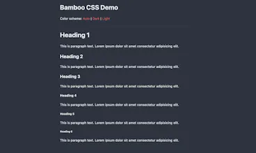 Bamboo CSS gallery image
