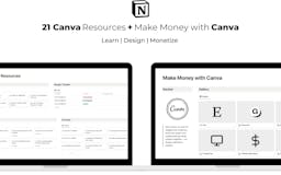 Canva Resources Notion Template media 1