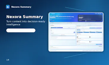Nexora Summary gallery image