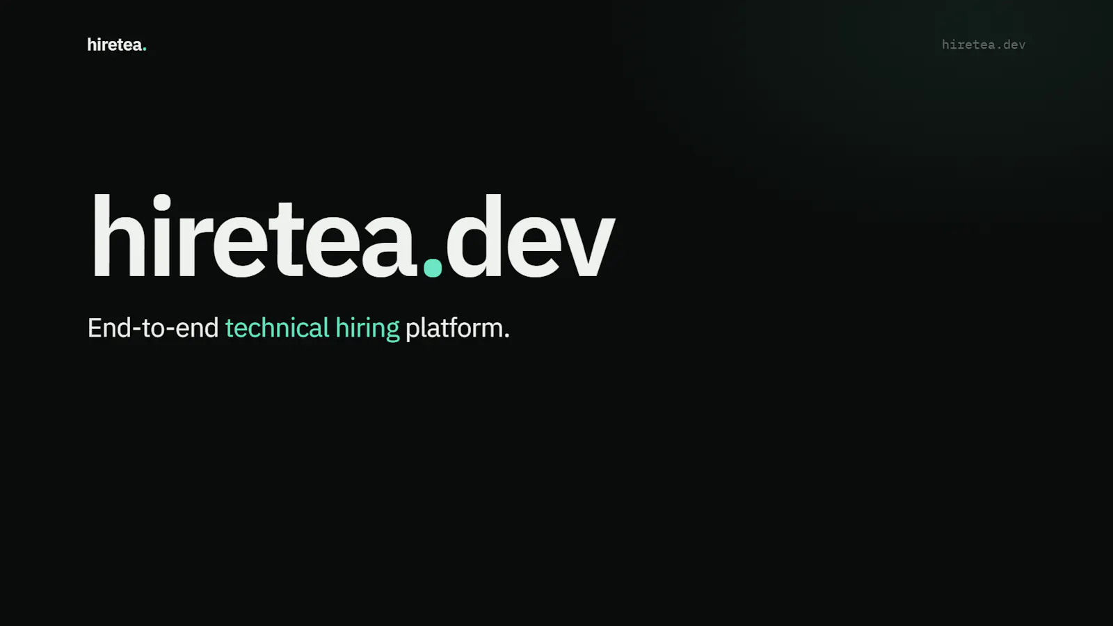 Hiretea screenshot 1