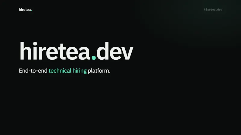 Hiretea screenshot 1