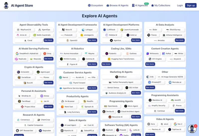 AI Agent Store screenshot 1