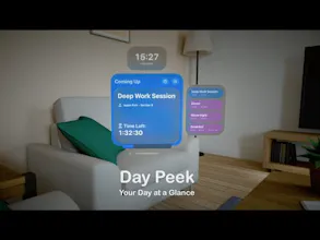 Day Peek for Apple Vision Pro gallery image