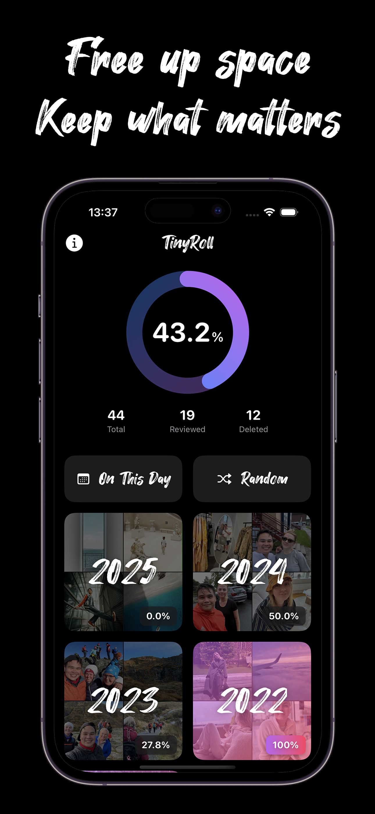 Media Tinyroll - Cuộn máy ảnh của bạn là một mớ hỗn độn, nhưng tinyroll hãy để bạn làm sạch nó 1