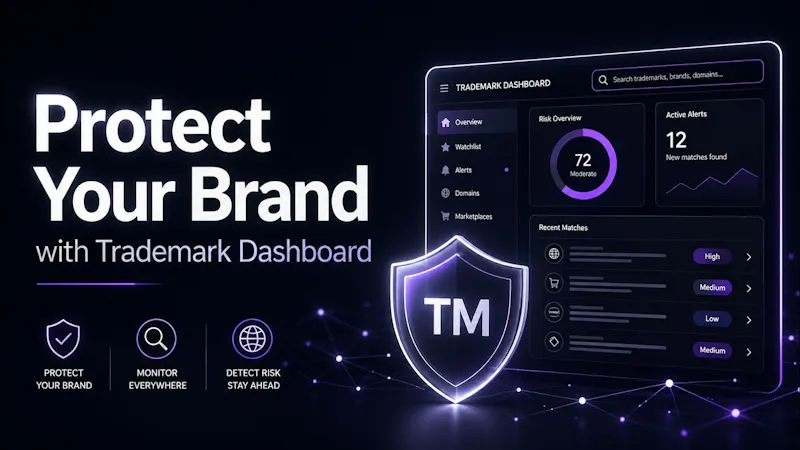 Trademark Dashboard screenshot 1 (video preview)