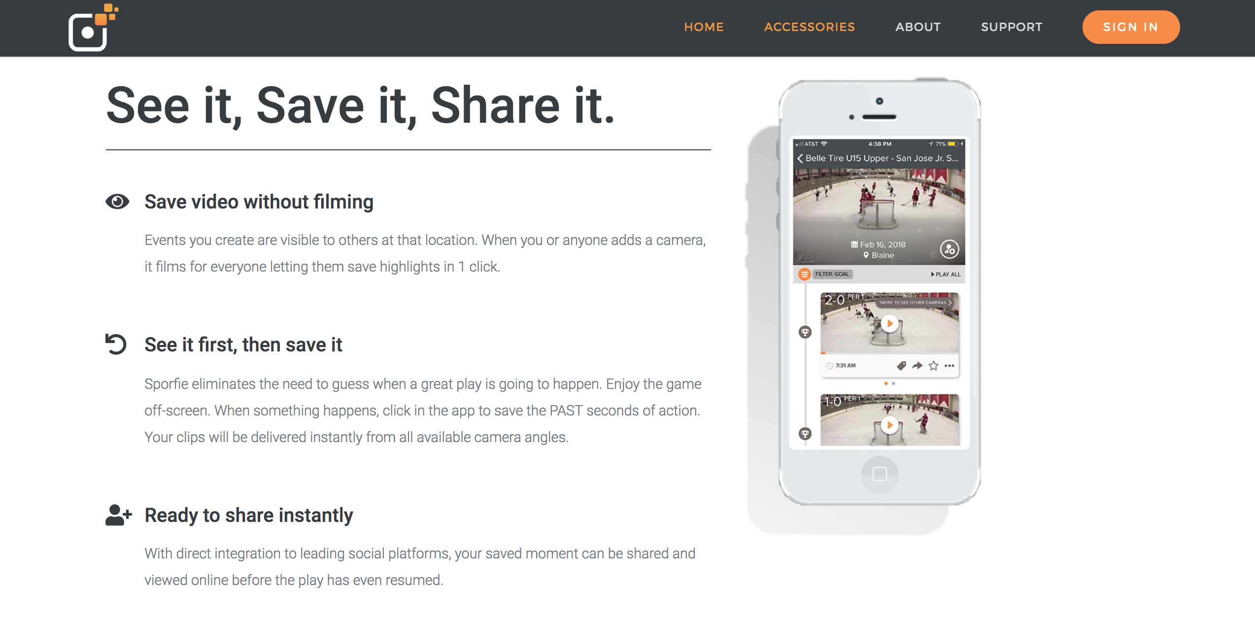 Sporfie gallery image