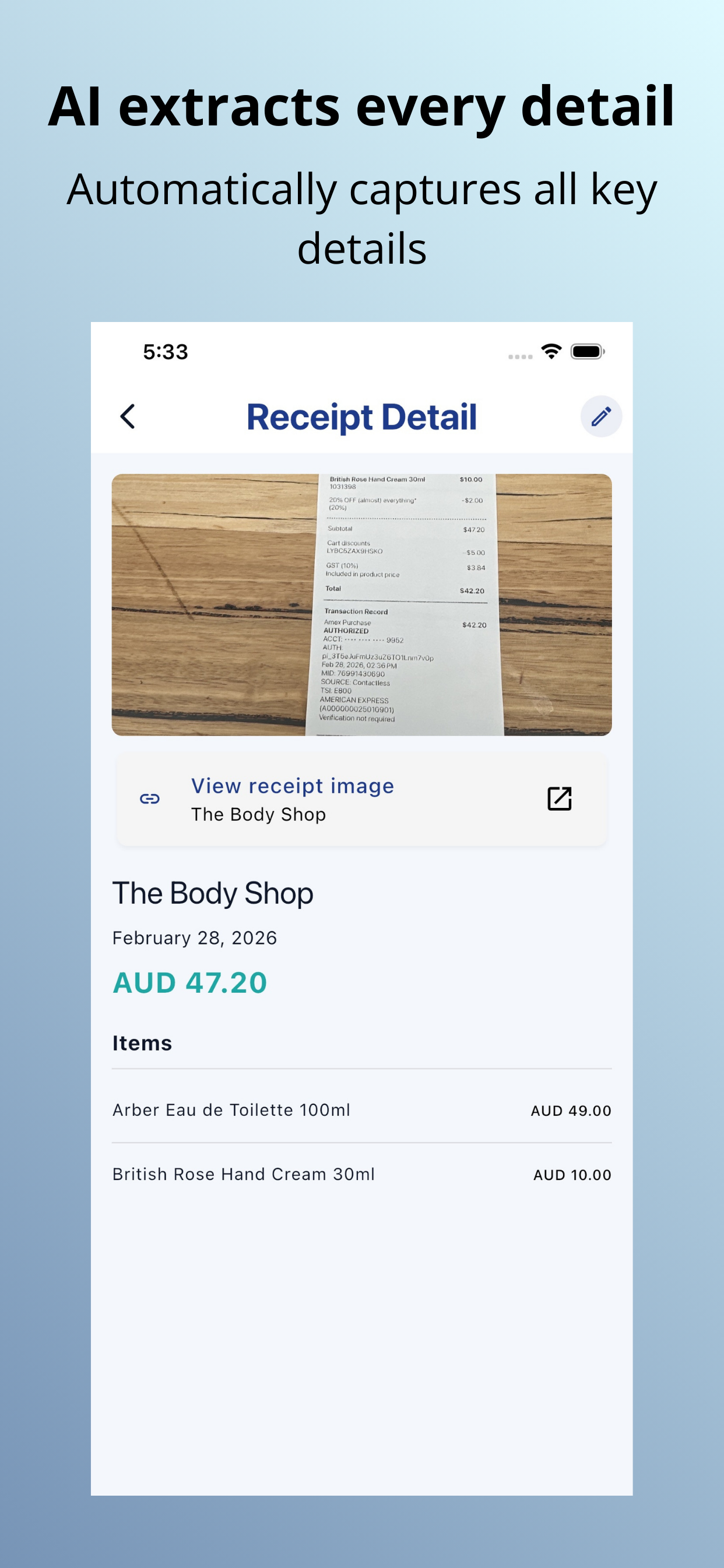 ReceiptNest gallery image