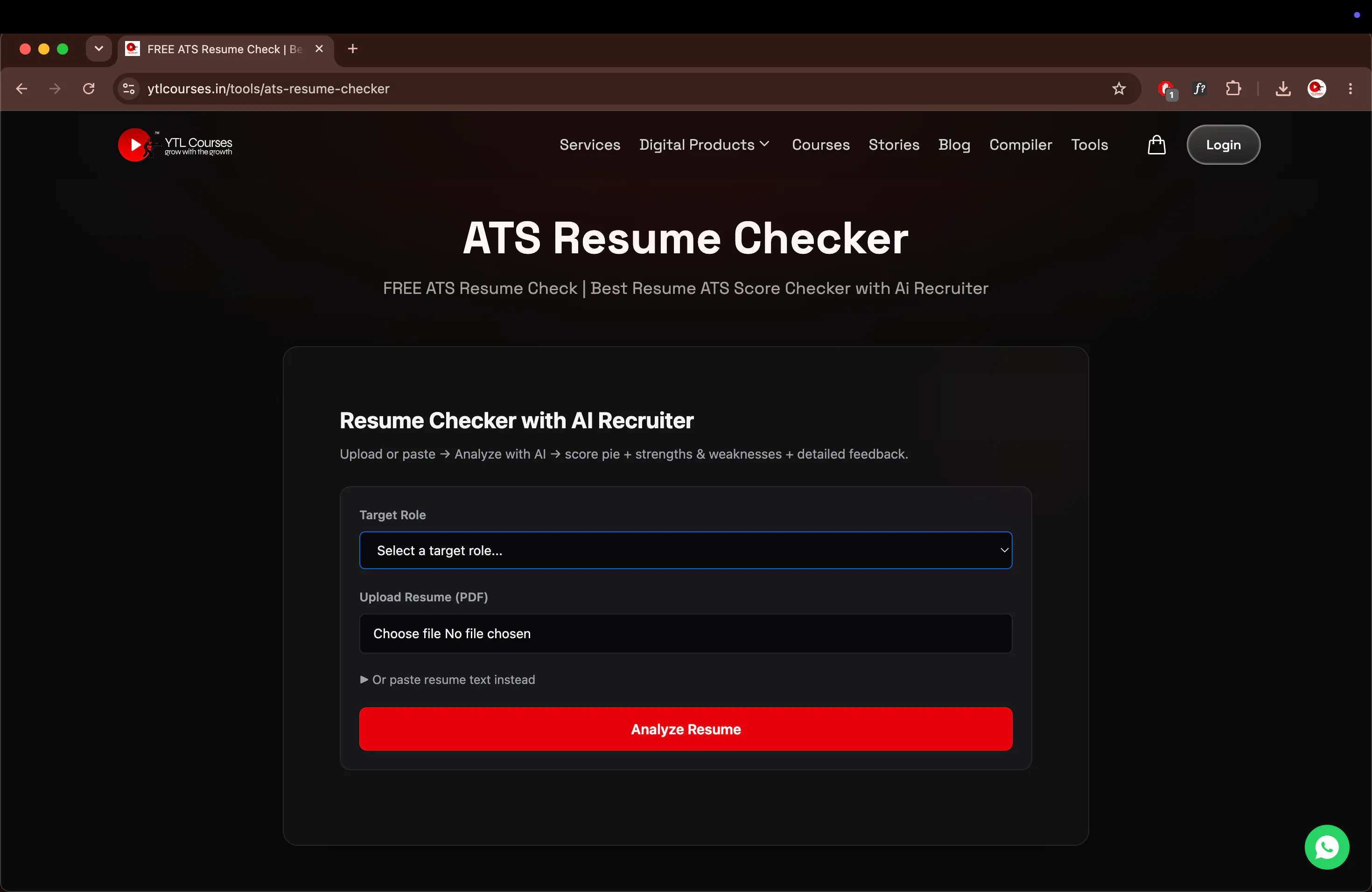 ATS Resume Score Checker gallery image
