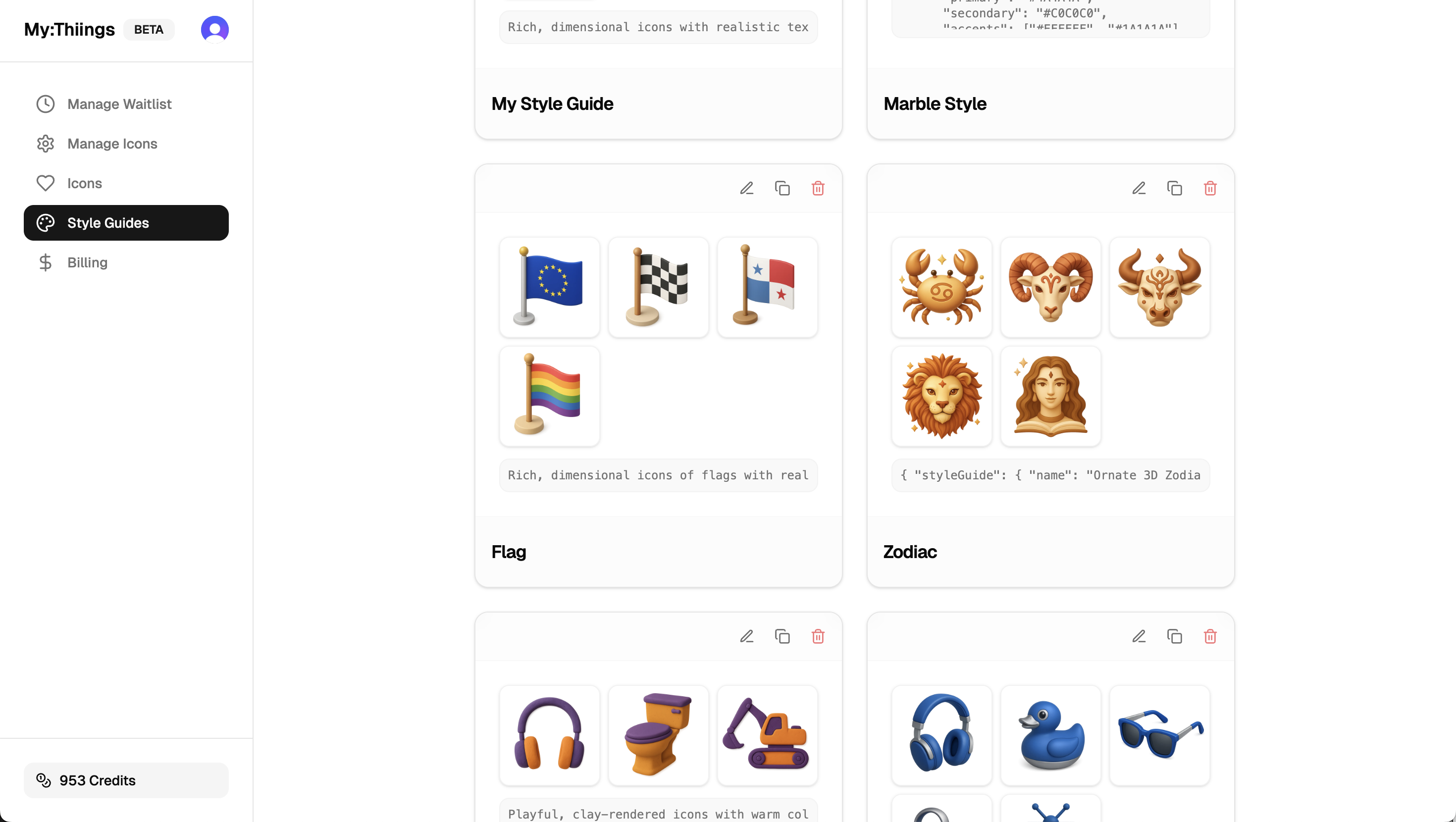 Mídia 4 de MY: Coisas - Eleve sua marca com uma coleção de ícones personalizada.