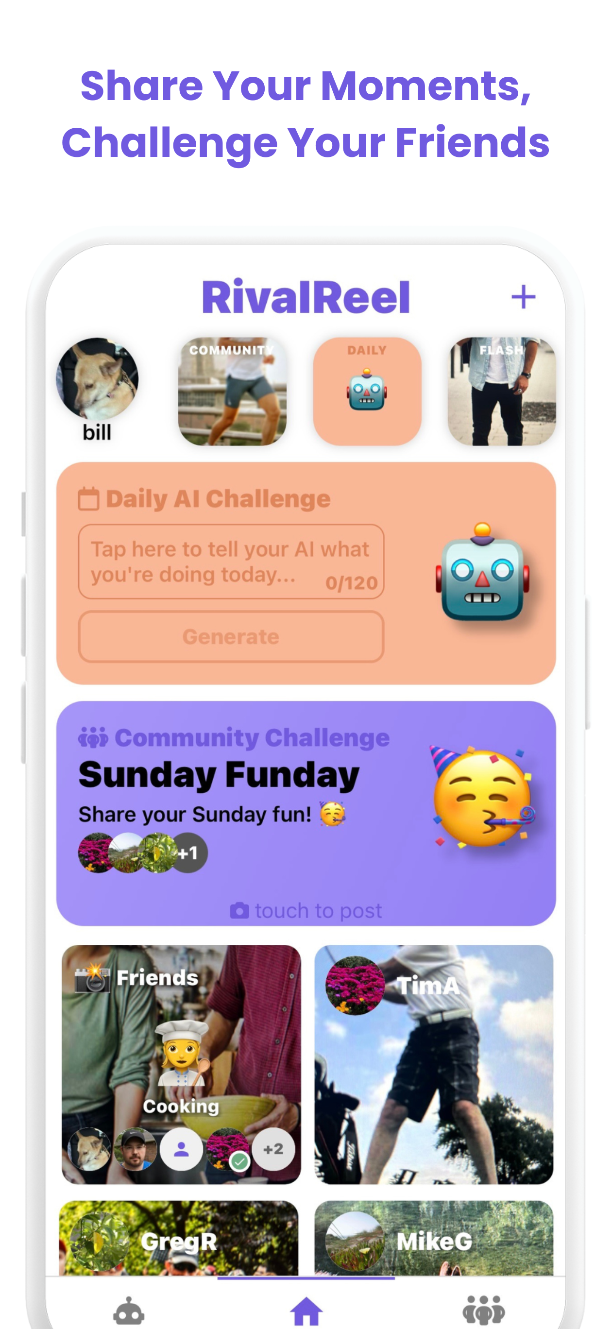 RivalReel - Main product screenshot demonstrating key features and user interface