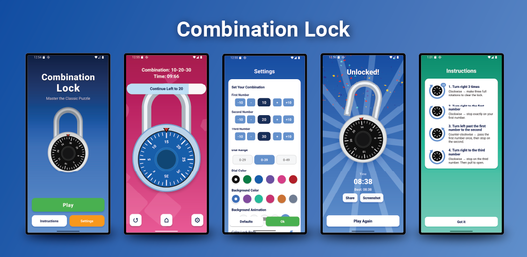 Combination Lock Pra... logo
